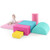 6 Pieces Foam Climbing Blocks Indoor Climb And Crawl Activity Playset With Rectangles-Pink FH10099PI By CW