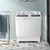 20 Lbs Portable Washing Machine With Built In Gravity Drain Gray Fp10771Gr By Cw