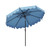 9 Feet Patio Umbrella With Crank Handle And Push Button Tilt-Navy NP11941NY By CW