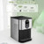 Self Dispensing Nugget Ice Maker Countertop With Soft Chewable Pellet Ice Cubes-Silver ES10286US-SL By CW