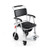 4-In-1 Foldable Bedside Commode Chair With Brakes And Bucket And Footrest JH10024 By CW