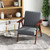 Modern Accent Chair Leisure Armchair With Felt Pads Light Gray Jv10729Qh By Cw