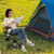 360 Swivel Hunting Chair Portable Foldable Hunting Chair With Mesh Cup Holder And Storage Pockets Camouflage Np11931Au By Cw
