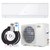 12000 Btu 22 Seer2 208-230V Wifi Enabled Mini Split Air Conditioner And Heater White FP10788US-WH+ By CW