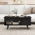 Lift Top Coffee Table With Storage And Hidden Compartment-Black JV11156DK By CW