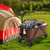 Collapsible Folding Wagon Cart With Adjustable Handlebar Coffee Np11743Cf By Cw
