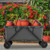 Collapsible Folding Wagon Cart With Adjustable Handlebar-Gray NP11743GR By CW