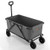 Collapsible Folding Wagon Cart With Adjustable Handlebar-Gray NP11743GR By CW