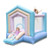 Kids Bounce House With Slide And Basketball Rim Bouncy Castle For Party Without Blower NP11882 By CW