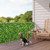 Expandable Fence Privacy Screen Decorative Faux Fencing Panel With Real Willow Frame Hz10268 By Cw
