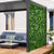Expandable Fence Privacy Screen Decorative Faux Fencing Panel With Real Willow Frame HZ10268 By CW