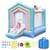 Kids Bounce House With Slide And Basketball Rim Bouncy Castle For Party With 480W Blower NP11902US By CW