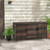 84 Gallon Patio Wicker Deck Box 3-Door Pe Rattan Storage Container With Removable Shelves-Brown JZ10261CF By CW