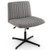 Criss Cross Legged Chair No Wheels 120° Rocking Adjustable Height-Gray CB10705GR By CW