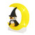 Inflatable Owl On Moon Led Lighted Halloween Decoration With Large Moon And Wizard Owl CM24939US By CW