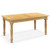 Patio Coffee Table With Solid Teak Wood Structure And Slatted Tabletop JV11902 By CW