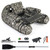 Inflatable Float Tube With Fish Ruler Rod Holder And Storage Pockets-Camouflage FT10003AU By CW