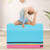Gymnastics Vaulting Box With Detachable Mat Carrying Handle For Kids Blue Fh10118Be By Cw