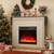 18 Inch Electric Fireplace Insert Fireplace Heater With Overheat Protection FP10801US By CW
