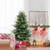 6 Ft Pre Lit Artificial Hinged Xmas Tree With 778 Pvc And Pe Branch Tips M Cm25025Us M By Cw