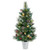 3 Ft Battery-Operated Tabletop Holiday Decoration With 81 Pvc And Pine Needles CM25038 By CW