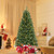 6/7/8 Ft Artificial Christmas Tree With 568/830/1182 Branch Tips And 200/250/400 Warm White Led Lights-L CM25024US-L By CW