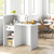 Reception Office Desk With Open Shelf And Lockable Drawer White Cb10404Bb By Cw