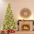 6/7.5/9 Ft Pre-Lit Artificial Christmas Tree With 765/1135/1871 Tips And 280/470/690 Warm-White Led Lights-L CM24988US-L By CW