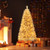 Artificial Xmas Tree With Branch Tips And Warm White Led Lights-5Ft CM24745US-5 By CW