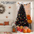 6 7 8 Feet Artificial Christmas Tree With 6 Lighting Modes And Spooky Sounds 7 Ft Cm24962Us M By Cw