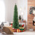 Pencil Christmas Tree With Memory Wire Branch Tips And Warm Led Lights 7Ft Cm24753Us 7 By Cw