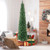 Pencil Christmas Tree With Memory Wire Branch Tips And Warm Led Lights 8Ft Cm24753Us 8 By Cw