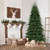 Artificial Christmas Tree Green Hinged Holiday Tree With 721 1019 Lush Branch Tips 6 Ft Cm24780 S By Cw