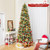 5 7 5 9 Ft Pre Lit Artificial Christmas Tree With 453 1096 1416 Pvc And Pine Needles Xl Cm24792Us Xl By Cw