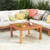 Patio Coffee Table With Umbrella Hole And Teak Oil Finish Jv12187 By Cw
