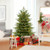 5 6 7 Feet Artificial Christmas Tree With 1426 2116 3156 Lush Pvc And 200 300 400 Warm White Led Lights 5 Fit Cm24967Us S By Cw