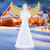 5 Ft Festive Pre-Lit Angel With Halo And 150 Led Lights CM24909US By CW