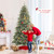6/7.5/9 Ft Artificial Christmas Tree Pre-Lit Hinged Holiday Tree With 360° Quick Power Connector-7.5Ft CM24968US-M By CW