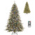 6/7.5/9 Ft Artificial Christmas Tree Pre-Lit Hinged Holiday Tree With 360° Quick Power Connector-7.5Ft CM24968US-M By CW