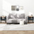 Nightstand Bedside End Table With Drawer And Shelf For Living Room Bedroom Set Of 2 Hu10435Gr 2 By Cw