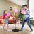 Kids Adjustable Stand Punching Bag Toy Set With Boxing Glove And Base Pink Ty564096Pi By Cw