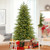 5 6 7 Feet Artificial Christmas Tree With 1426 2116 3156 Lush Pvc And 200 300 400 Warm White Led Lights L Cm24967Us L By Cw