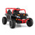 12V Kids Ride On Truck Off-Road Utv With Parental Remote And Lights-Black TQ10289US-DK By CW