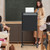 3 Position Height Adjustable Lectern Table With Tilted Tabletop Black Jv11967Bk By Cw