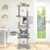 69 Inch Multi-Level Cat Tree With Top Perch And Cozy Condo PV10261 By CW
