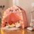 Kids Play Tent Bed Tent With String Lights Extra Large Playhouse Tent Pink Tp10258Pi By Cw