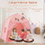 Kids Play Tent Bed Tent With String Lights Extra Large Playhouse Tent-Pink TP10258PI By CW