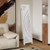 66 Inch Boho 4-Panel Room Divider Privacy Screen With Carved Pattern JV12004 By CW