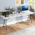 8 Ft Portable Folding Table 350 Lbs Fold In Half Table With Hdpe Tabletop White Np11984Wh By Cw