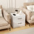 2 Drawer Nightstand With Storage For Living Room White Hu10888Wh By Cw